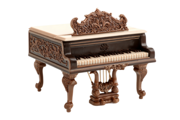 Interactive Baby Piano with Lights and Sounds isolated on transparent background