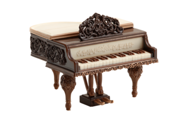 Baby Piano for Early Music Development isolated on transparent background