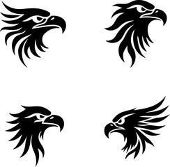 Obraz premium Phoenix Tribal Tattoo Designs