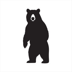 brown bear vector