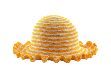 Breathable Baby Sun Hat for Hot Weather isolated on transparent background