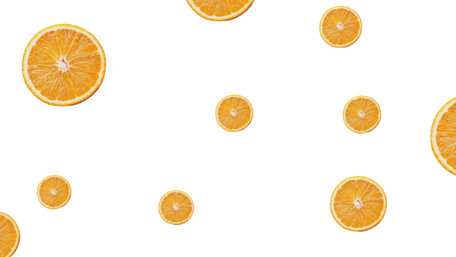 Fruta, naranja con fondo transparente en formato png, fondo blanco.  