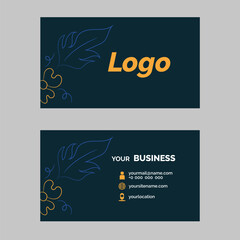 business card design template