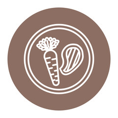 Paleo Diet Icon