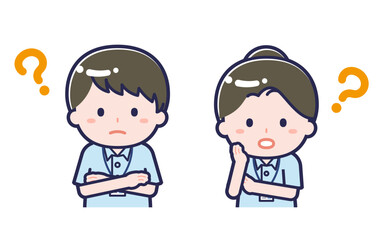 介護士／2人組／男女 04