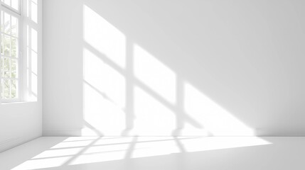 empty room with white walls