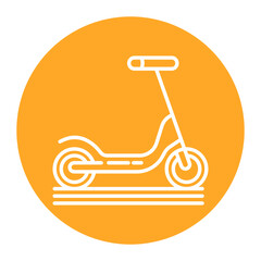 Kick Scooter Icon