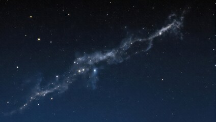 Fototapeta premium Nebula in a star-strewn cosmos