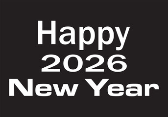 Holiday background Happy New Year 2026. Numbers of year 2026
