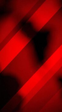 Abstract red stripes with shadowy black patches, vintage look