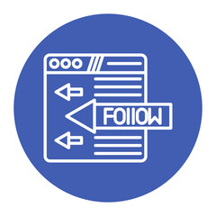 No Follow Icon