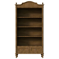 Lucas Bookcase Modern Wooden Storage Shelf
