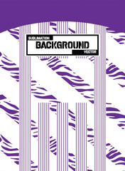 Abstract & Grunge Sports Jersey Design Vector &ndash; Seamless Pattern & Mock-up Front View