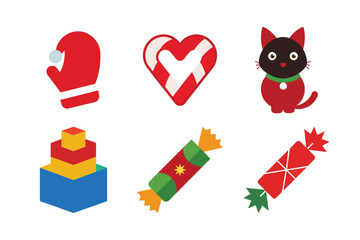 Christmas Icon Vector Bundle