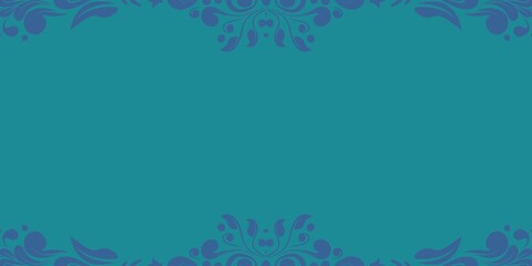 Damask Nature Pattern Background Illustration For Cover, Banner, Notes. Aesthetic Background. Damask Pattern Background. Seamless background.