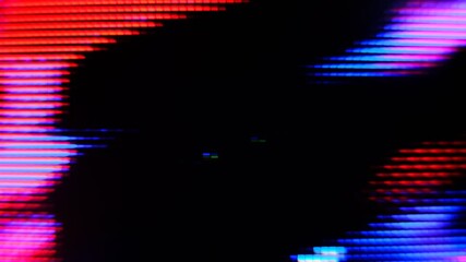 Screen TV Glitch Error - Signal Disturbance Broken Monitor,  VHS static noise glitch overlay - Powered by Adobe