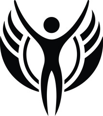 Human rights symbol icon for advocacy and social justice campaigns