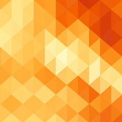 Obraz premium orange triangles background. polygonal style. eps 10