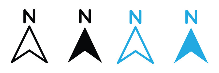 compass icon vector illustration logo template for many purpose. Isolated on white background.