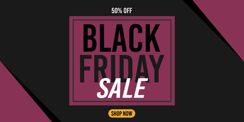 50% off black friday sale, shop now, 50%off fifty percent off 50 % off, purple, violet, retail, november, discount, price.