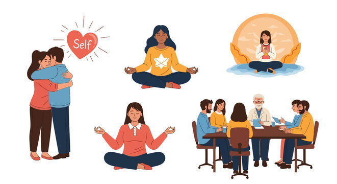Harmony Seekers  Embracing Inner Peace and Connection Through Mindfulness