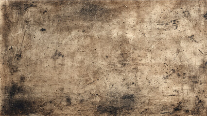 Distressed Beige Textured Background with Dark Spots and Scratches