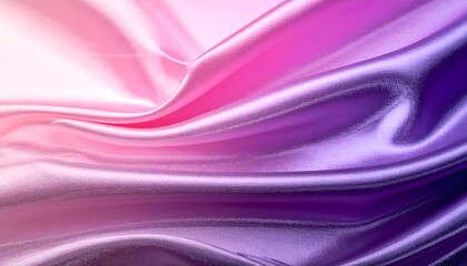 Obraz premium luxury purple-pink gradient, silky shine, delicate grain, premium background aestheti