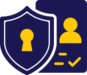 Secure Digital Identity Verification Icon