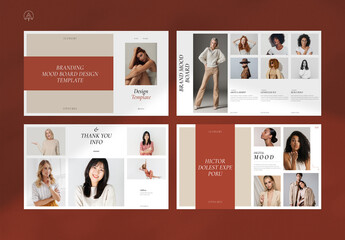 Branding Mood Board Design Template