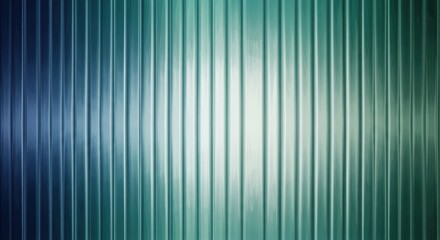 Fototapeta premium Abstract image of vertical lines with a gradient of blue and green.
