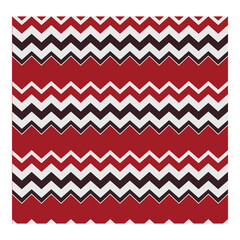 Seamless zigzag retro pattern vector illustration