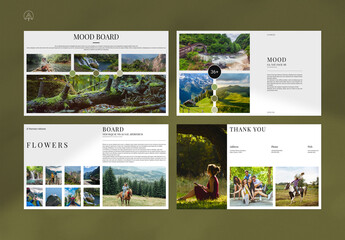 Minimal Mood Board Layout