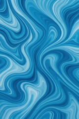 Blue fluid marble pattern