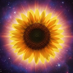 Sunflower cosmic radiance