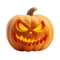 Menacing carved pumpkin png spooky png Halloween png scary png glowing png face png evil png autumn png night png decor png transparent background image [memory:6]