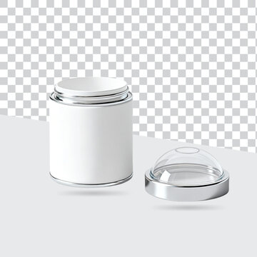 can drink aluminum metal product label mockup 