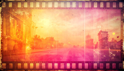 Vintage retro gradient noise texture with grainy film effect nostalgic atmosphere
