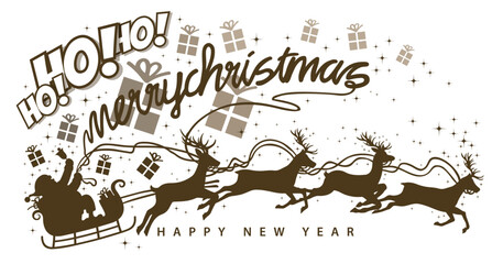 Obraz premium gift sleigh is coming [Converted].ai