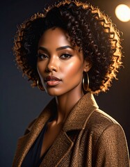 Realistic 3D Portrait with Lifelike Textures and Lighting