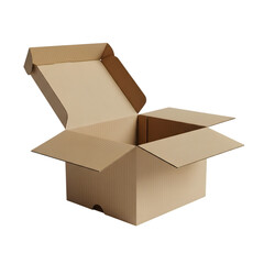 Box isolated on transparent background