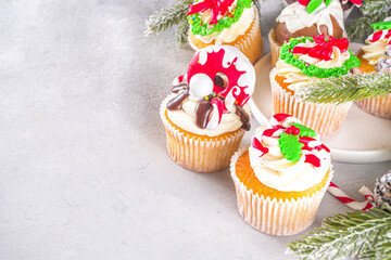Christmas cupcakes