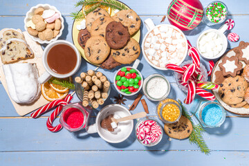 Christmas hot chocolate party bar