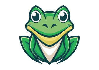 frog silhouette vector logo icon illustration design, frog logo icon silhouette, black silhouette of a frog, tree frog silhouette vector isolated on white background