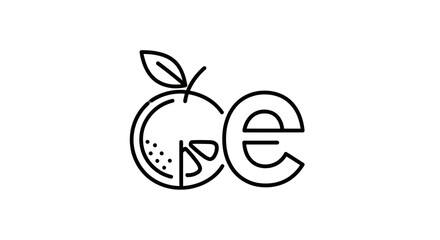 Obraz premium vector illustration of an apple