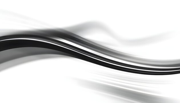 Abstract flowing lines in shades of gray and white, creating a dynamic visual effect.