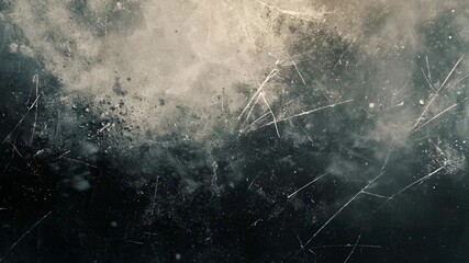 Moody dark grunge texture with scattered specks and scratches, vignette and moody tones, creating an atmospheric background for edgy design projects and photography composites