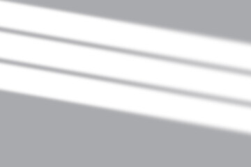 Subtle sunlight streaming through blinds creates a modern, minimalist background with clean lines and soft shadows