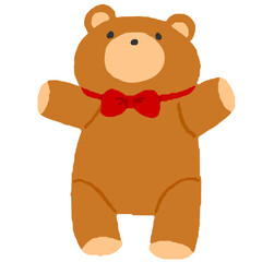 クマのぬいぐるみ