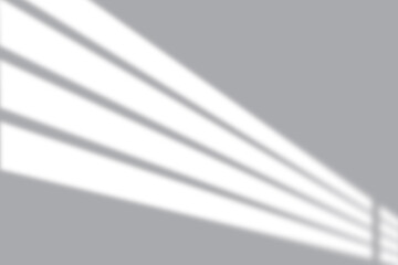 Modern minimalist backdrop with natural window light and shadows for design overlays and product mockups