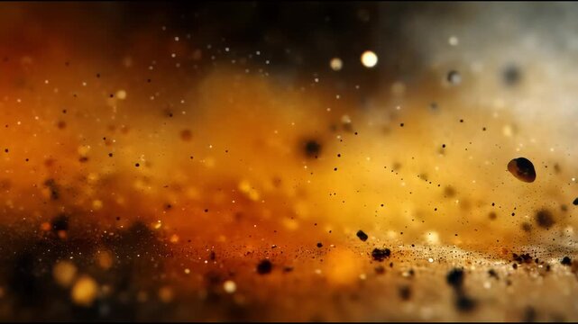 Exploding Universe: A cosmic ballet of vibrant particles and textures explodes across the frame, creating a mesmerizing abstract art that evokes the vastness and mystery of the universe. 